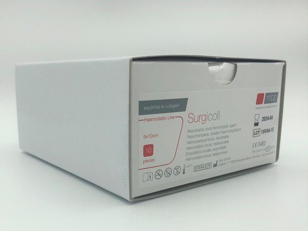 Surgicoll 10*10 mm (10*3 Stück/ Box)